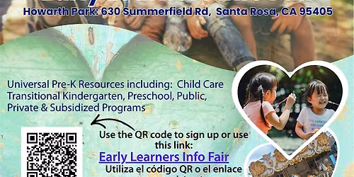 Early Learners Info Fair \/ Feria de Cuidado Infantil