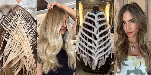 LA Hand paint balayage & foilayage