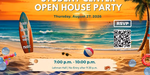 Student Center Open House Party