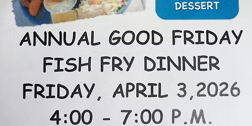 Good Friday Fish Fry Dinner