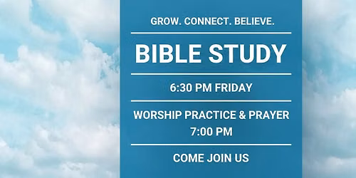 Bible Study - Friday @ Valley Springs Church