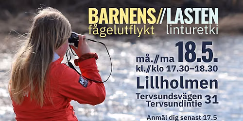 Barnens f\u00e5gelutflykt\/ Lasten linturetki
