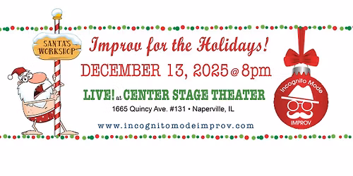 Improv For The Holidays in Naperville!