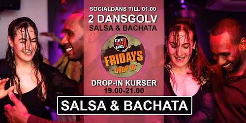 Salsa & Bachata drop-in 17 juli p\u00e5 Stockholm Salsa Dance!