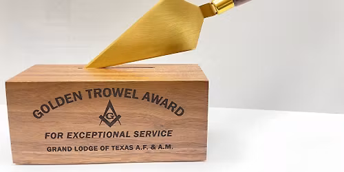 Golden Trowel Presentation