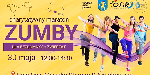 Charytatywny Maraton Zumby dla Mokrych Nosk\u00f3w \ud83d\udc3e\ud83d\udc83