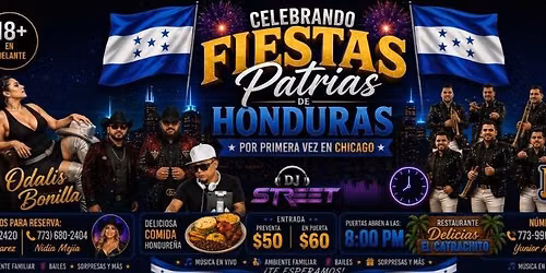 CELEBRANDO FIESTAS PATRIAS DE HONDURAS
