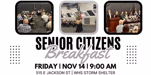 Senior Citizens Breakfast