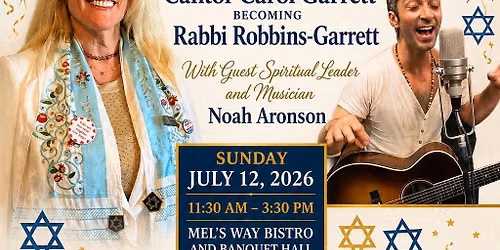 Gala Luncheon to Celebrate Rabbi Robbins- Garrett