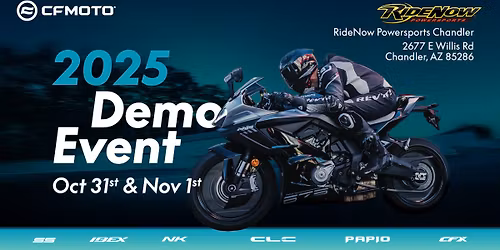 2025 CFMOTO Demo Event