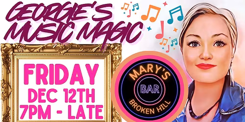 Georgie\u2019s Music Magic LIVE @ Mary\u2019s Bar