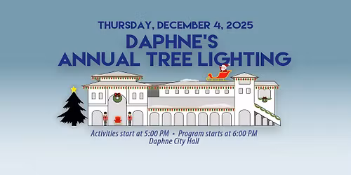 Daphne's Annual Tree Lighting