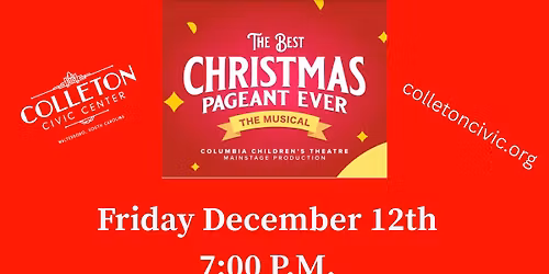 Columbia Children's Theater's Best Christmas Pageant Ever