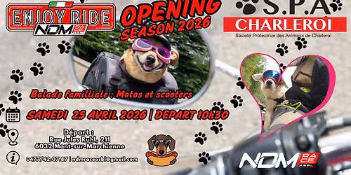 \ud83c\udfcd\ufe0f 1\u00e8re Balade "Enjoy Ride" de la Saison