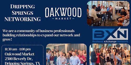 BXN Dripping Springs Networking Luncheon