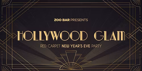 \ud83e\udd42 Hollywood Glam | Red Carpet NYE Party | Zoo Bar