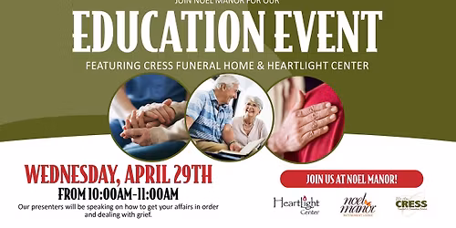 Education Event: Planning Ahead & Navigating Grief