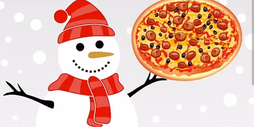 Pizza & Hot Chocolate before Santa\u2019s Arrival