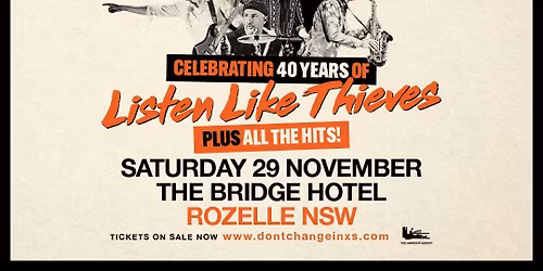 DON\u2019T CHANGE - Ultimate INXS Tribute | The Bridge Hotel, Rozelle NSW