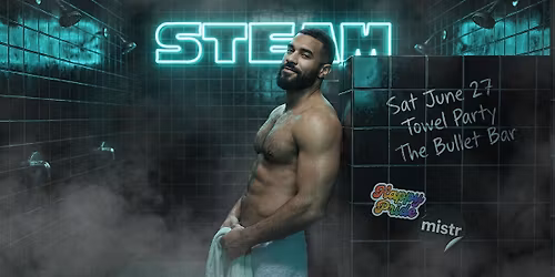STEAM Towel Party LA - Pride Month Edition