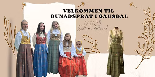 BUNADSPRAT I GAUSDAL