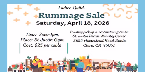 St. Justin Rummage Sale