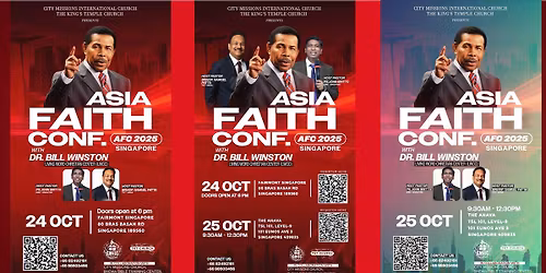 Asia Faith Conference - Singapore 25