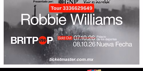 Robbie Williams tour Guadalajara 