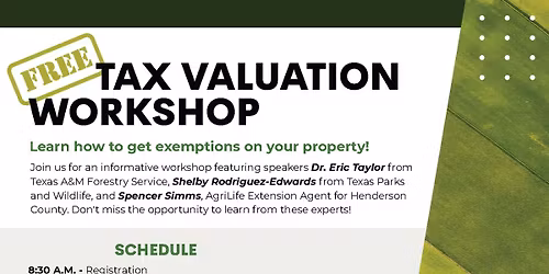 Tax Valuation Workshop