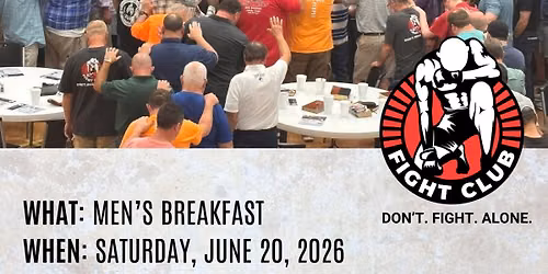 June 20 - Men's Breakfast