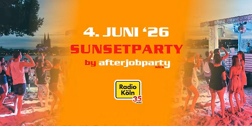 Sunset-Party am Cologne Beach Club
