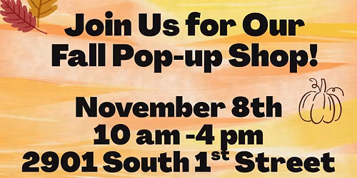 Fall Wellness & Gifts Pop Up Market