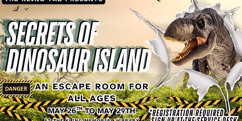 Secrets of Dinosaur Island Escape Room