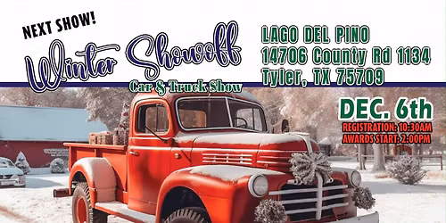 2025 Winter Showoff Car & Truck Show Hosted by Tri-Cities Auto Glass