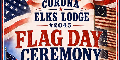 Elks Flag Day Ceremony-Open to Everyone 