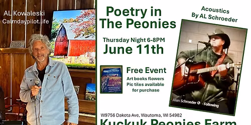 Poetry In The Peonies KUCKUK FARMS W9756 Wautoma Wi