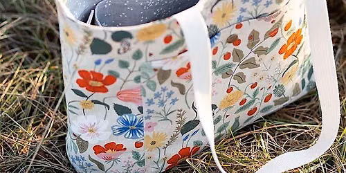 Summer sewing school- sew your own beach tote bag