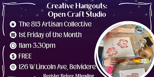 Creative Hangouts: Open Craft Studio