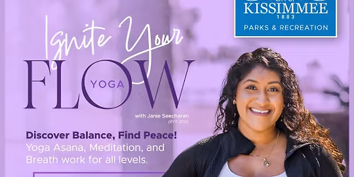 Yoga In Kissimmee Every Wednesday at 6:30PM