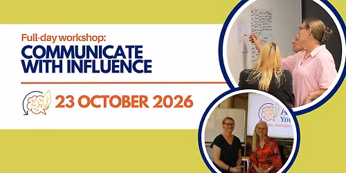 Communicate With Influence [October Business Month]