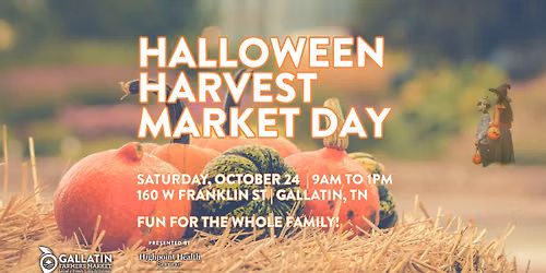Halloween Harvest at the Gallatin Farmers Market