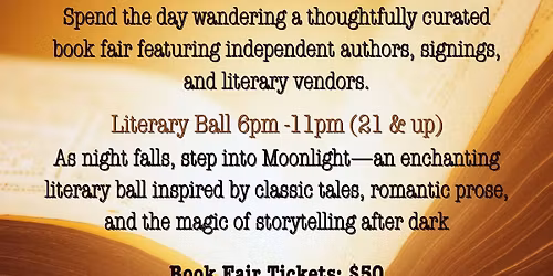 Margins & Moonlight: Book Fair and Literary Ball