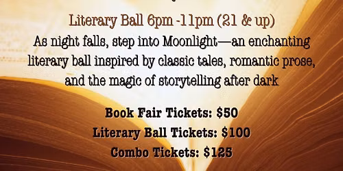 Margins & Moonlight: Book Fair and Literary Ball