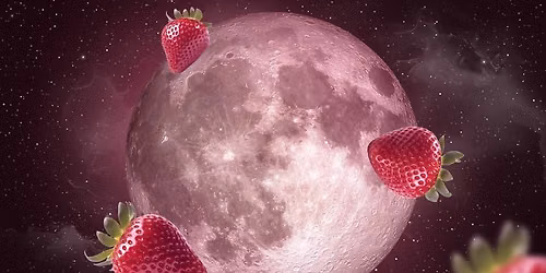 Strawberry Full Moon Chakra Balancing
