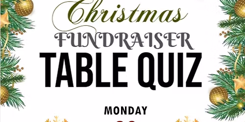 Muckross RC Christmas Table Quiz Fundraiser