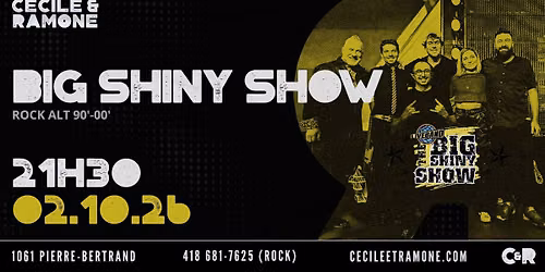 BIG SHINY SHOW  - ROCK ALT 90'\/00'