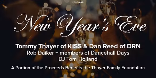 The Ritz-Carlton Portland New Year's Eve - Tommy Thayer of KISS & Dan Reed of DRN