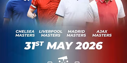 Masters Football European Champions 2026 at OVO Arena Wembley