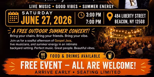 Side Yard Jazz Concert Summer Series