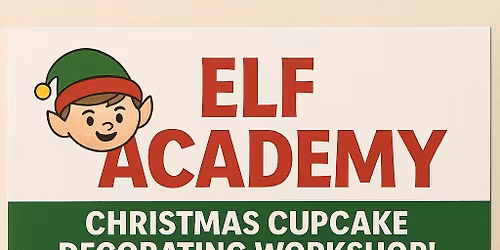 Elf academy cupcake decorating workshop